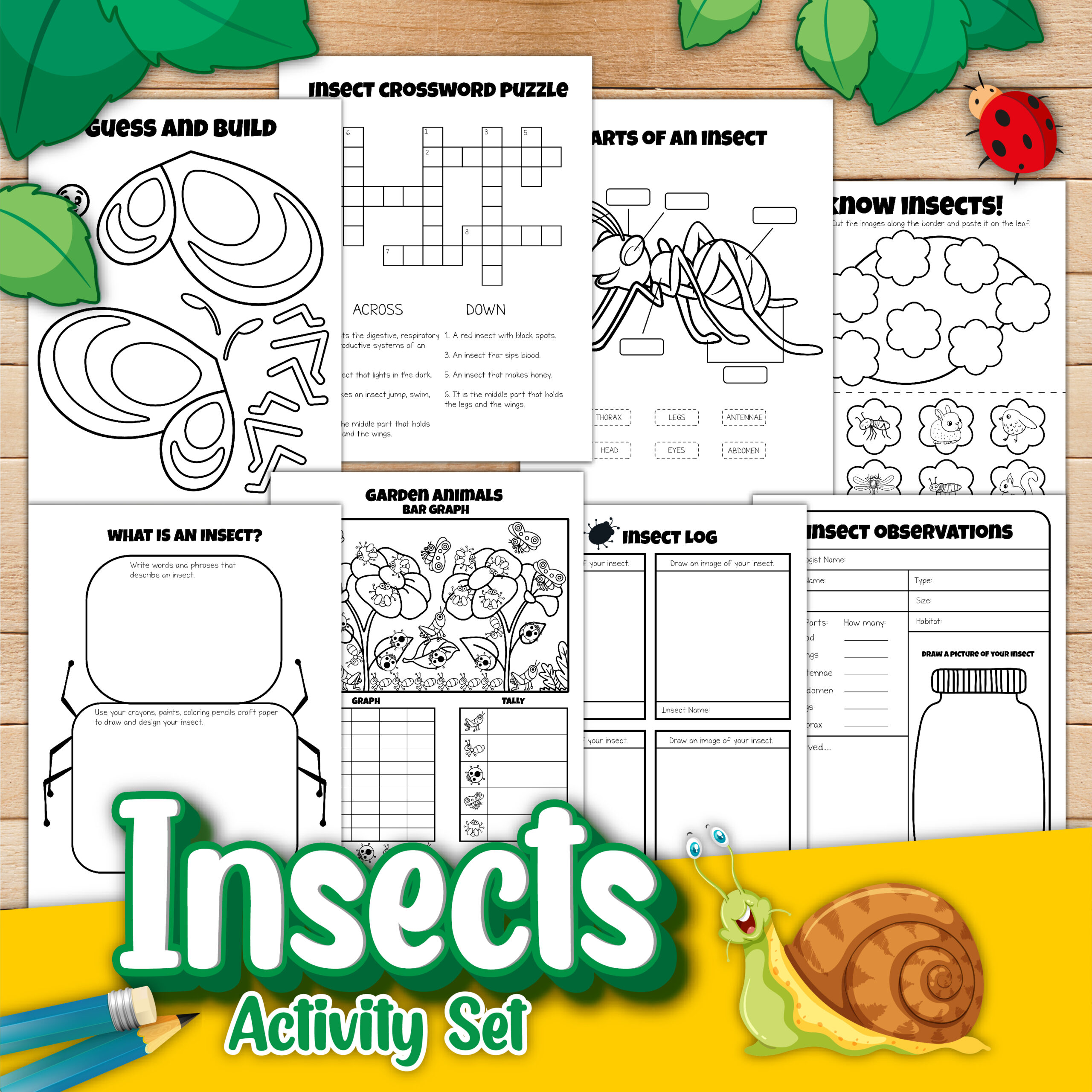 insect activity pack