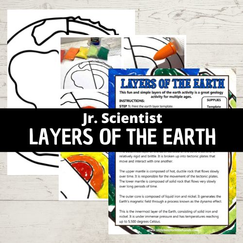 earth layers STEAM