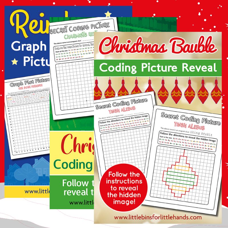 Christmas code picture reveal