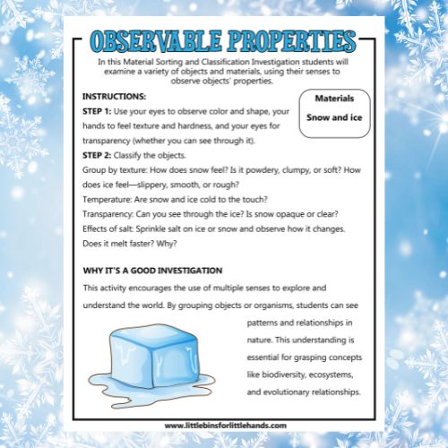 winter observable properties