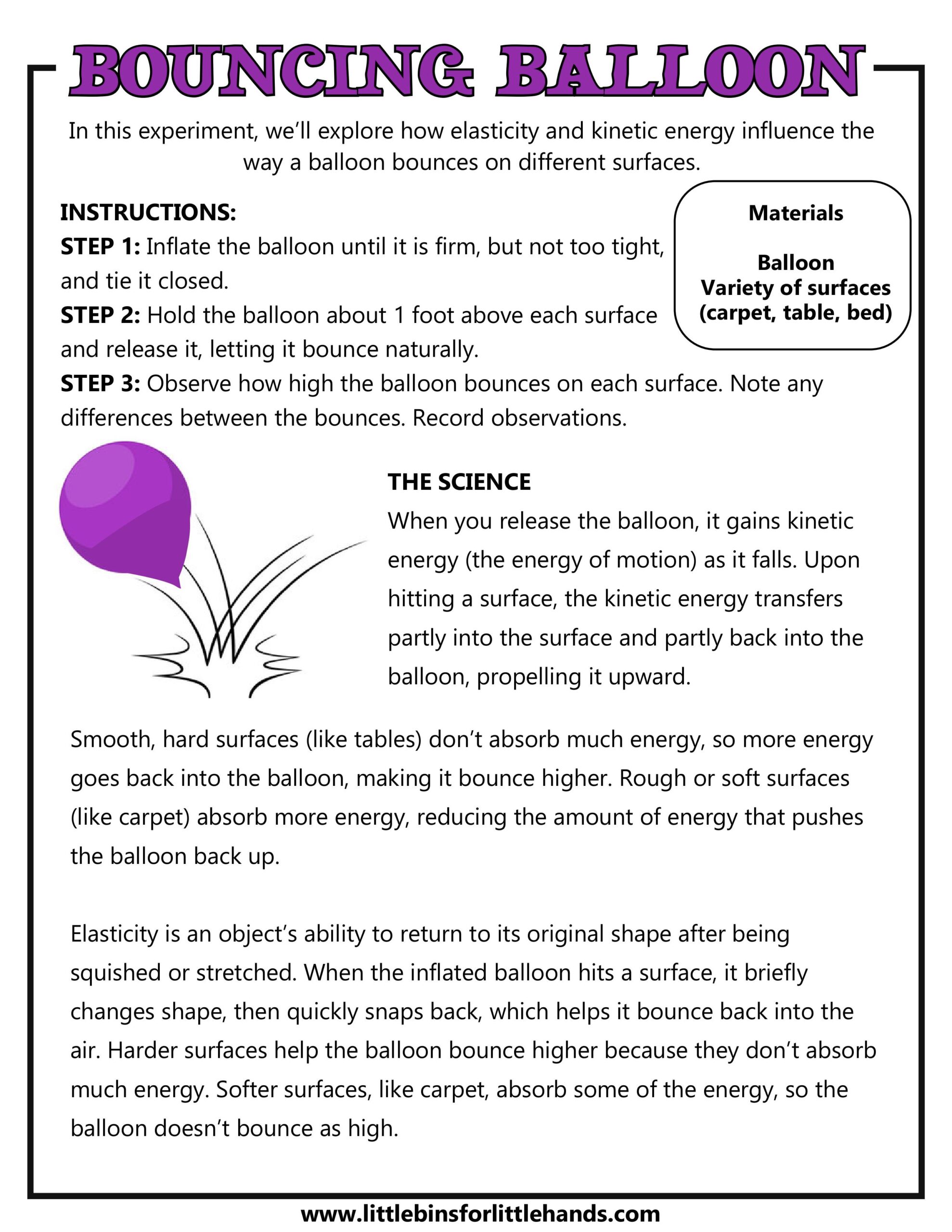 bouncing balloon