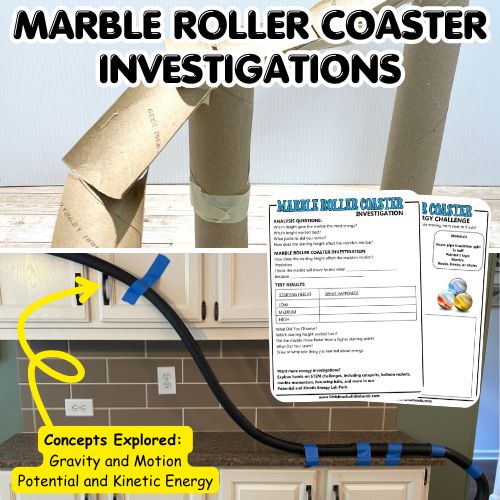marble Roller Coaster STEM Project